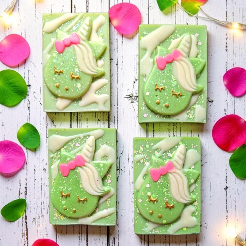 Apple Clean- Unicorn Wax Melt Slab - avarosearomas