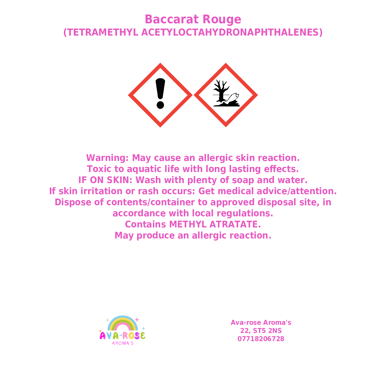 Baccarat Rouge Luna - Moth Wax Melt - avarosearomas