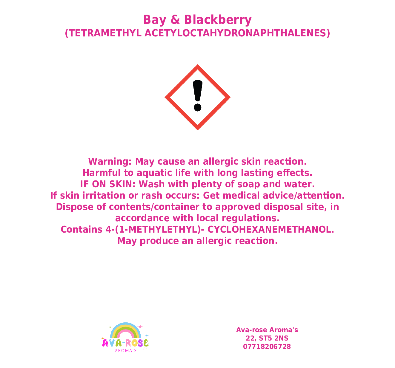 Bay & Blackberry - avarosearomas