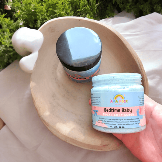 Bedtime Baby Sugar Body Scrub - avarosearomas