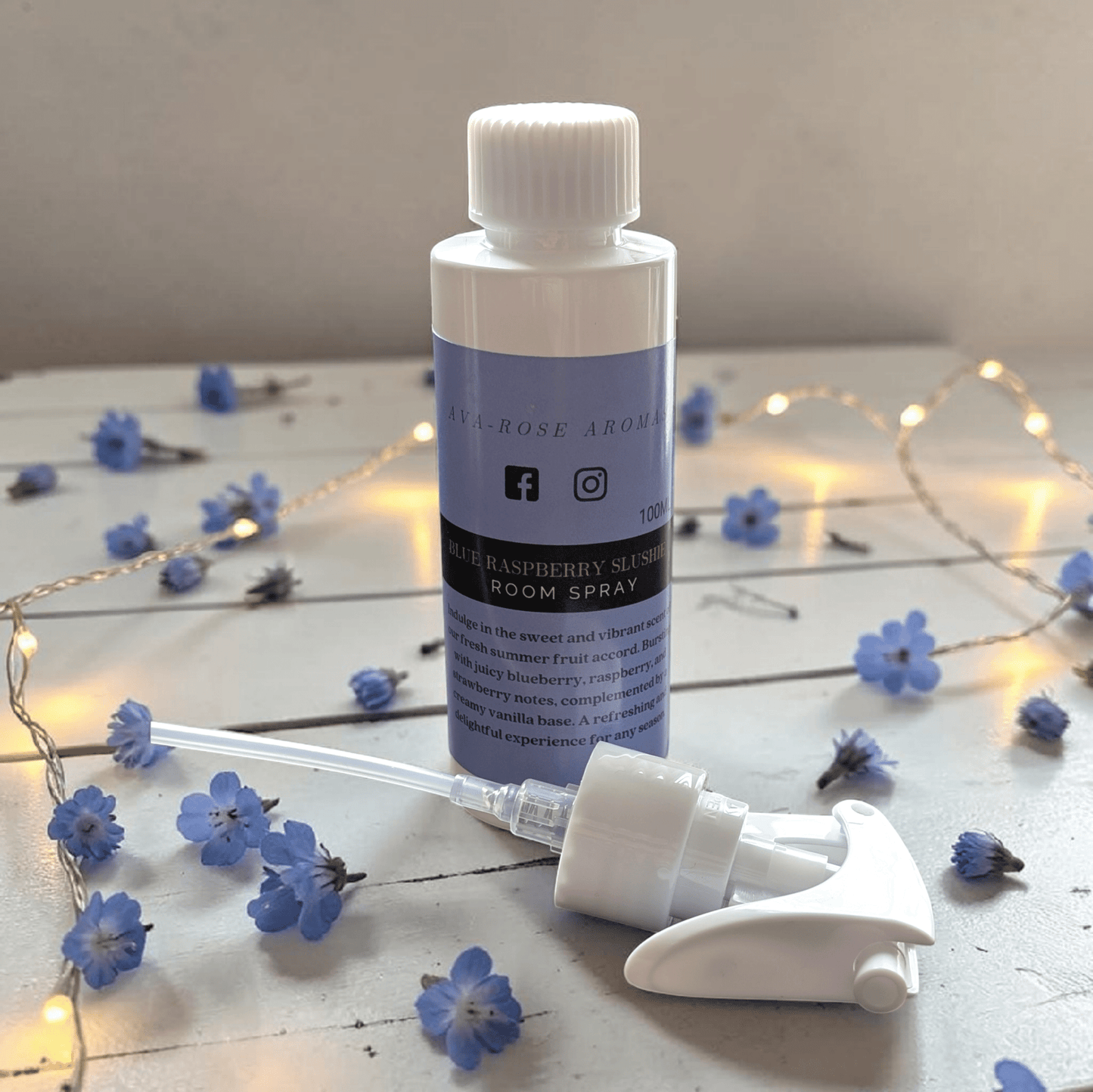 Blue Raspberry Slushie - Room & Linen Spray - avarosearomas