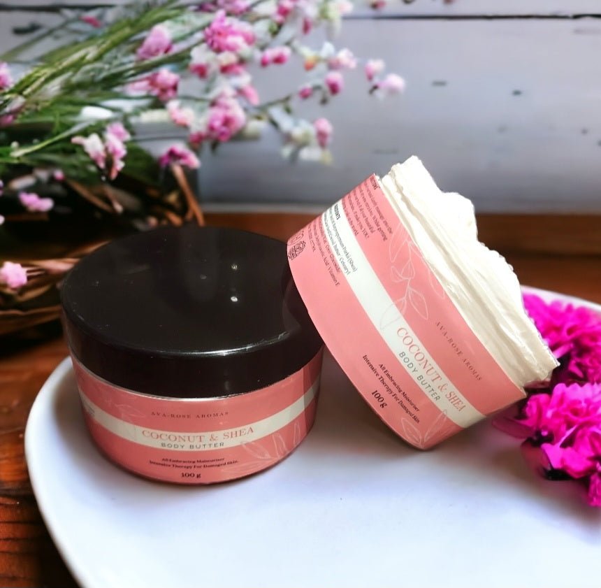 Coconut & Shea Body Butter - avarosearomas