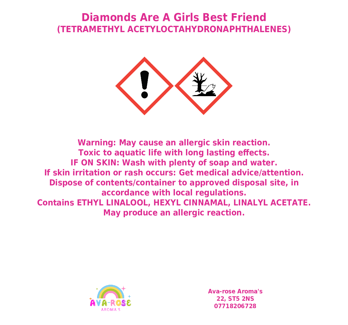 Diamonds Are A Girls Best Friend - Wax Melt Segment Pot - avarosearomas