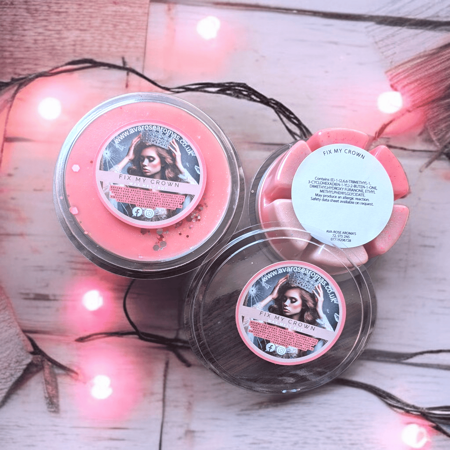 Fix My Crown - Wax Melt Segment Pot - avarosearomas