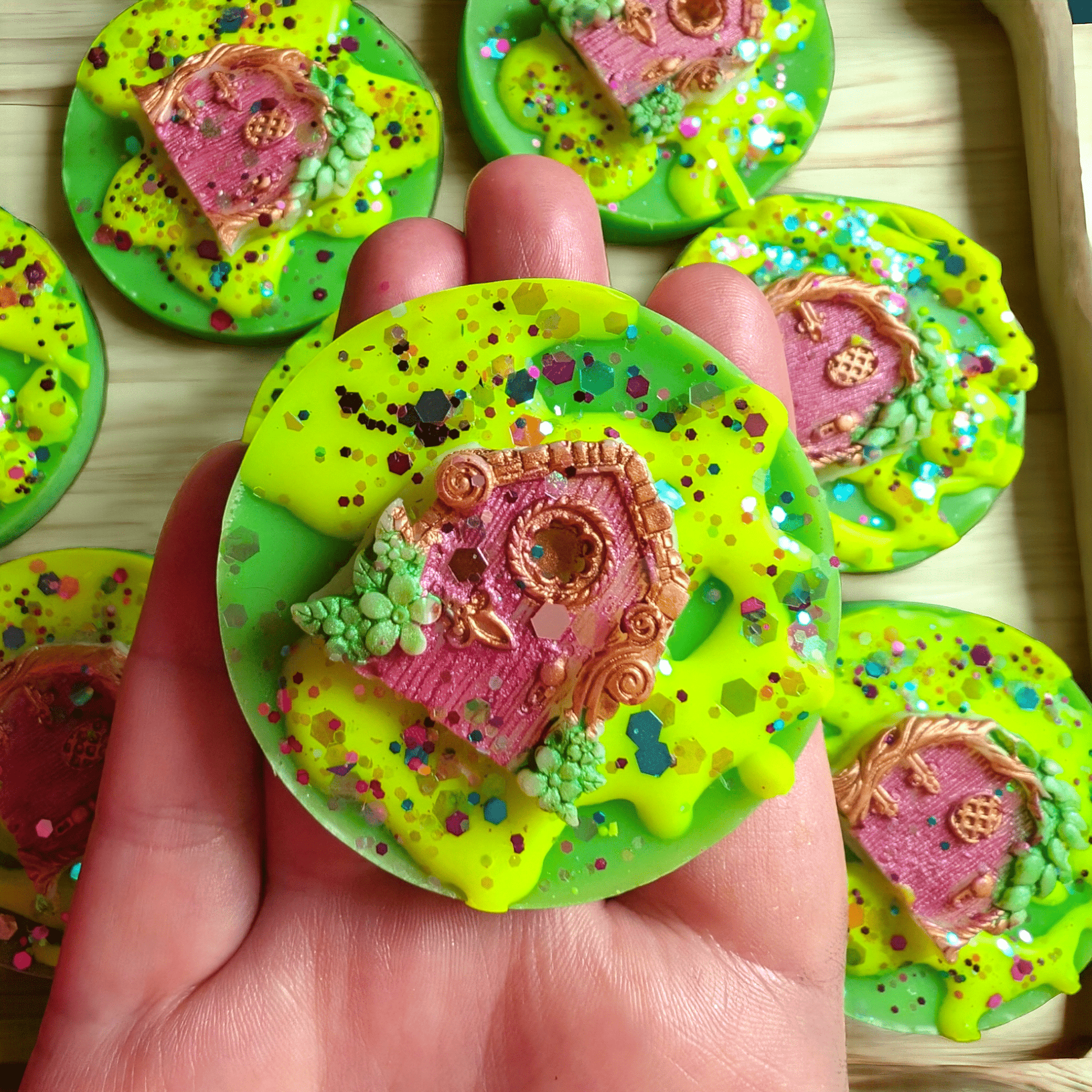 Flora Garden Fairy Door Slab - avarosearomas