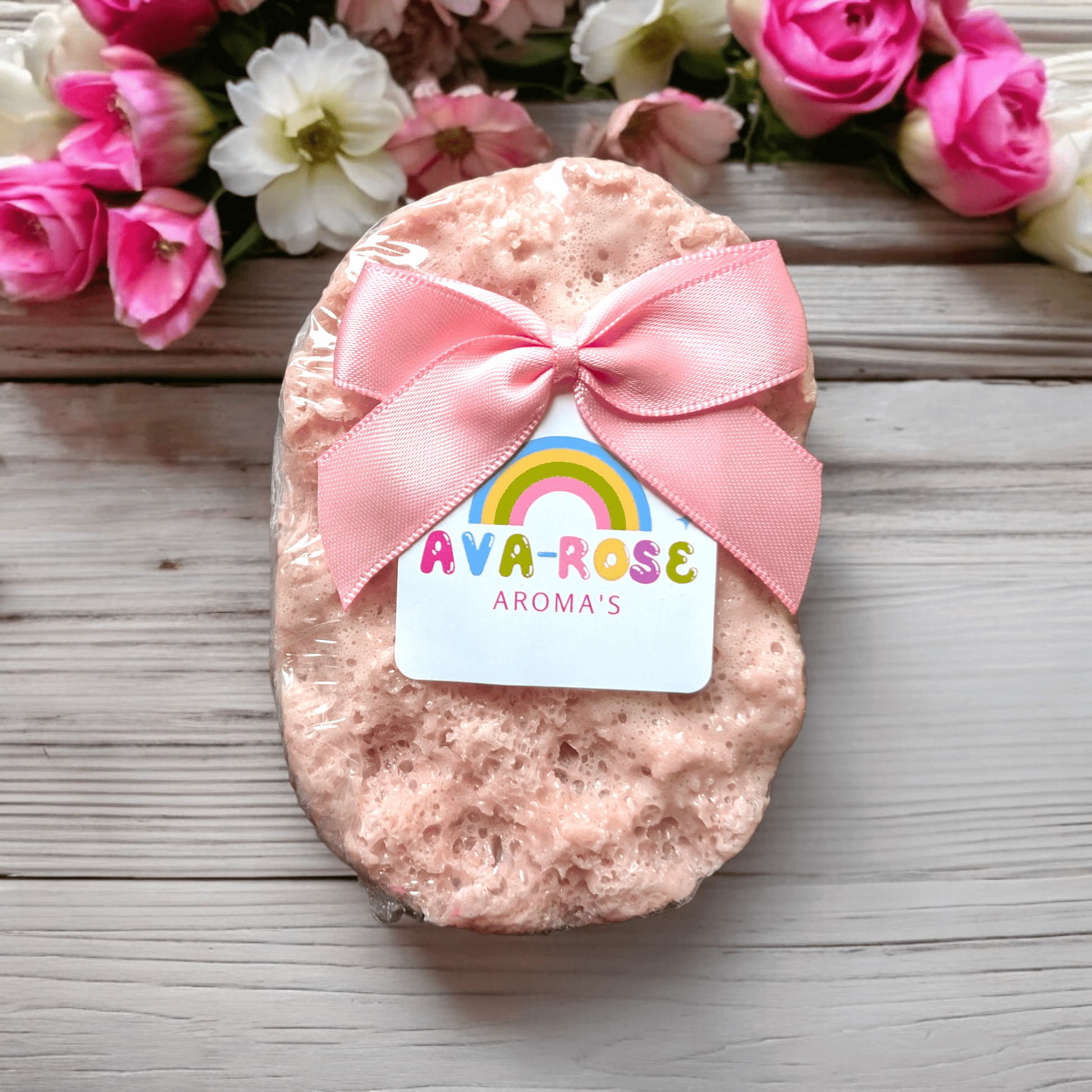Lullaby Baby Soap Sponge - avarosearomas