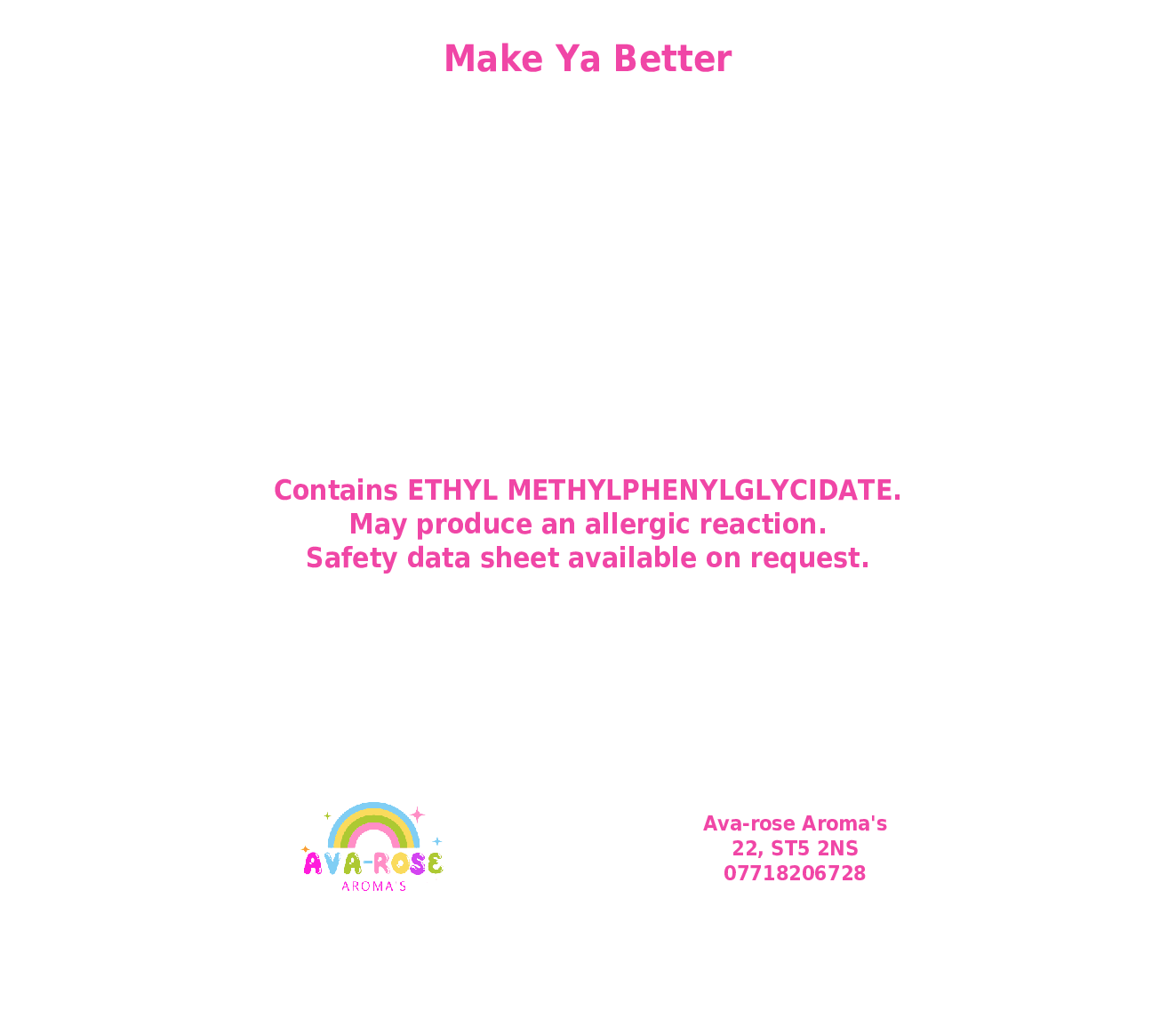 Make Ya Better - Spoon Wax Melt Slab - avarosearomas