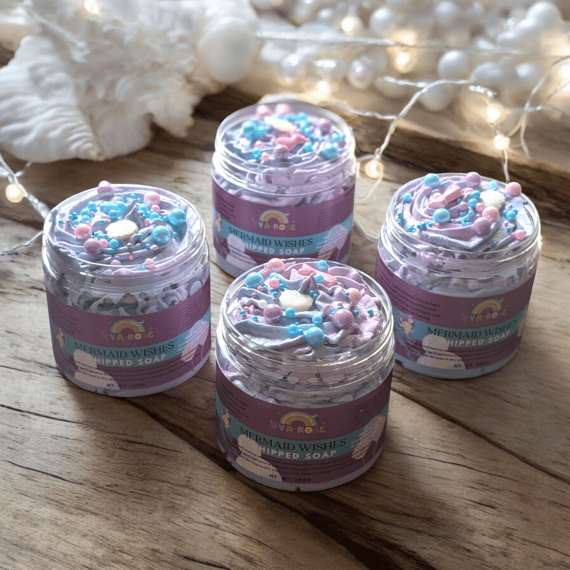 Mermaid Wishes Whipped Soap - avarosearomas