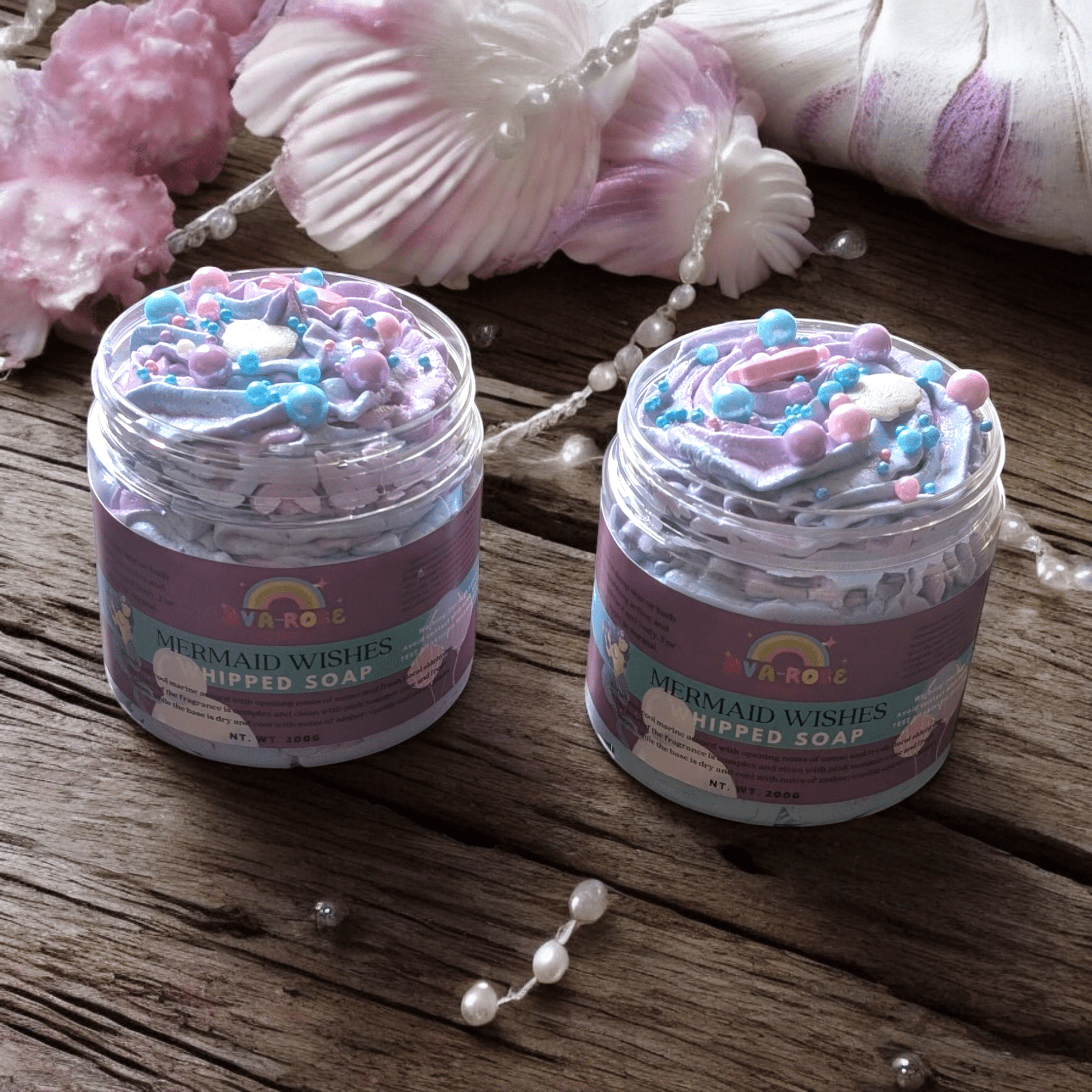 Mermaid Wishes Whipped Soap - avarosearomas