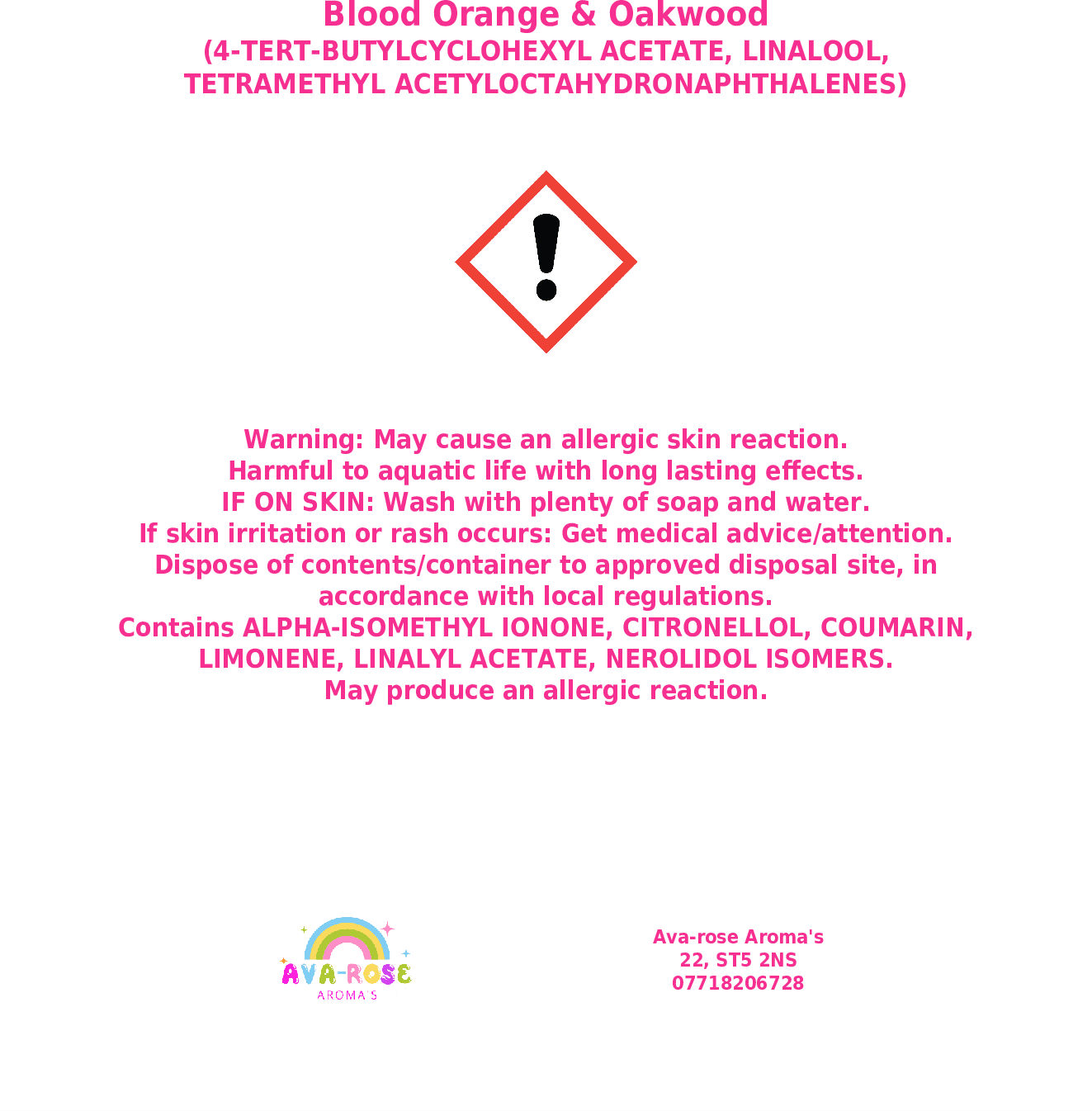 Mr Fox - Wax Melt Slab - avarosearomas