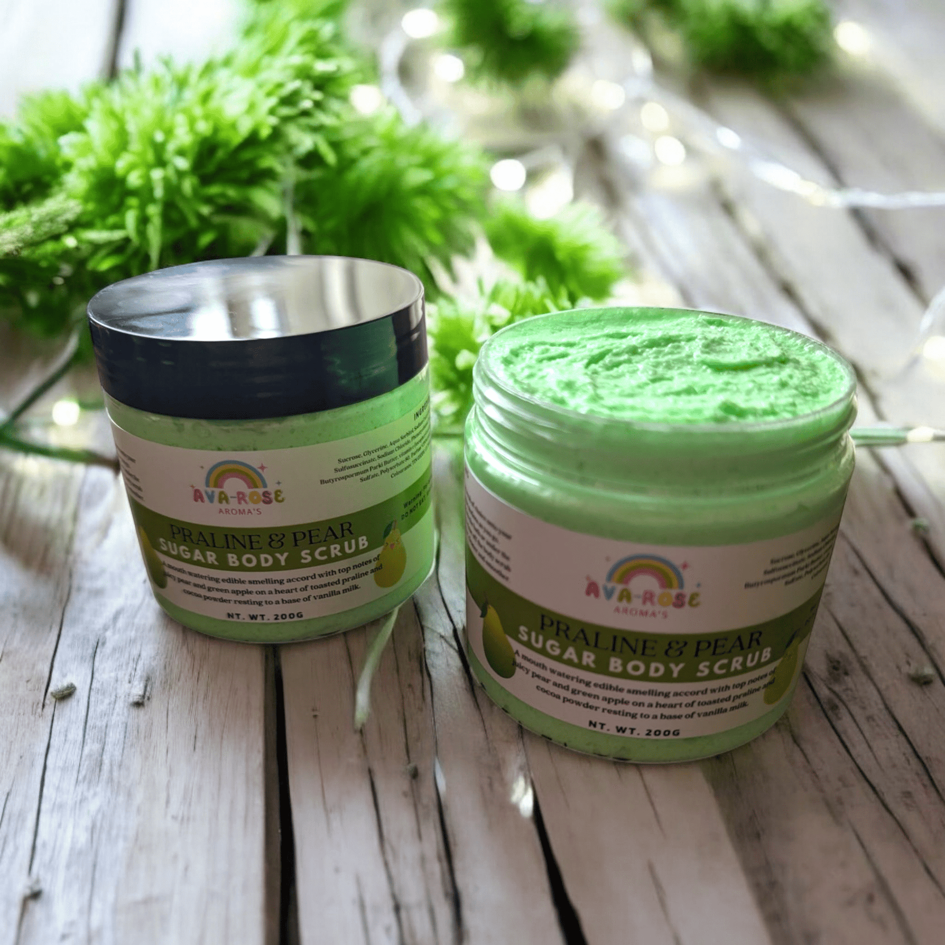 Praline & Pear Sugar Body Scrub - avarosearomas