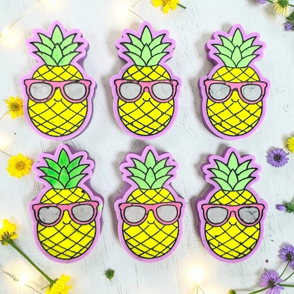 Butt Lift & Hibiscus - Cool Pineapple Shaped Wax Melt
