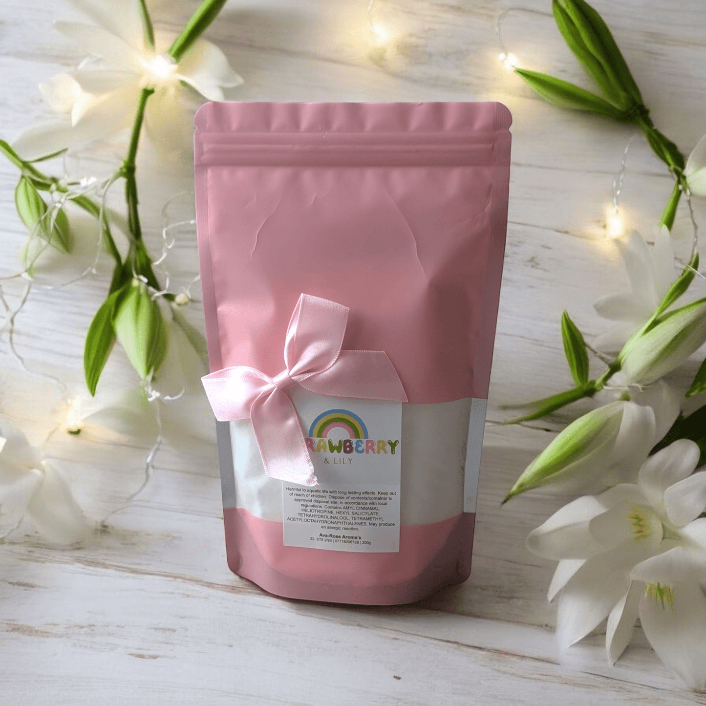 Strawberry & Lily Carpet Freshener - avarosearomas