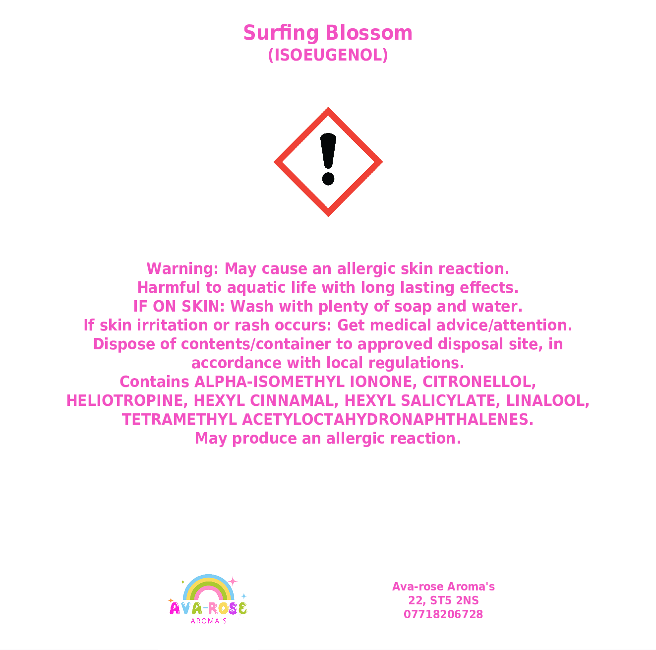 Surfing Blossom - avarosearomas