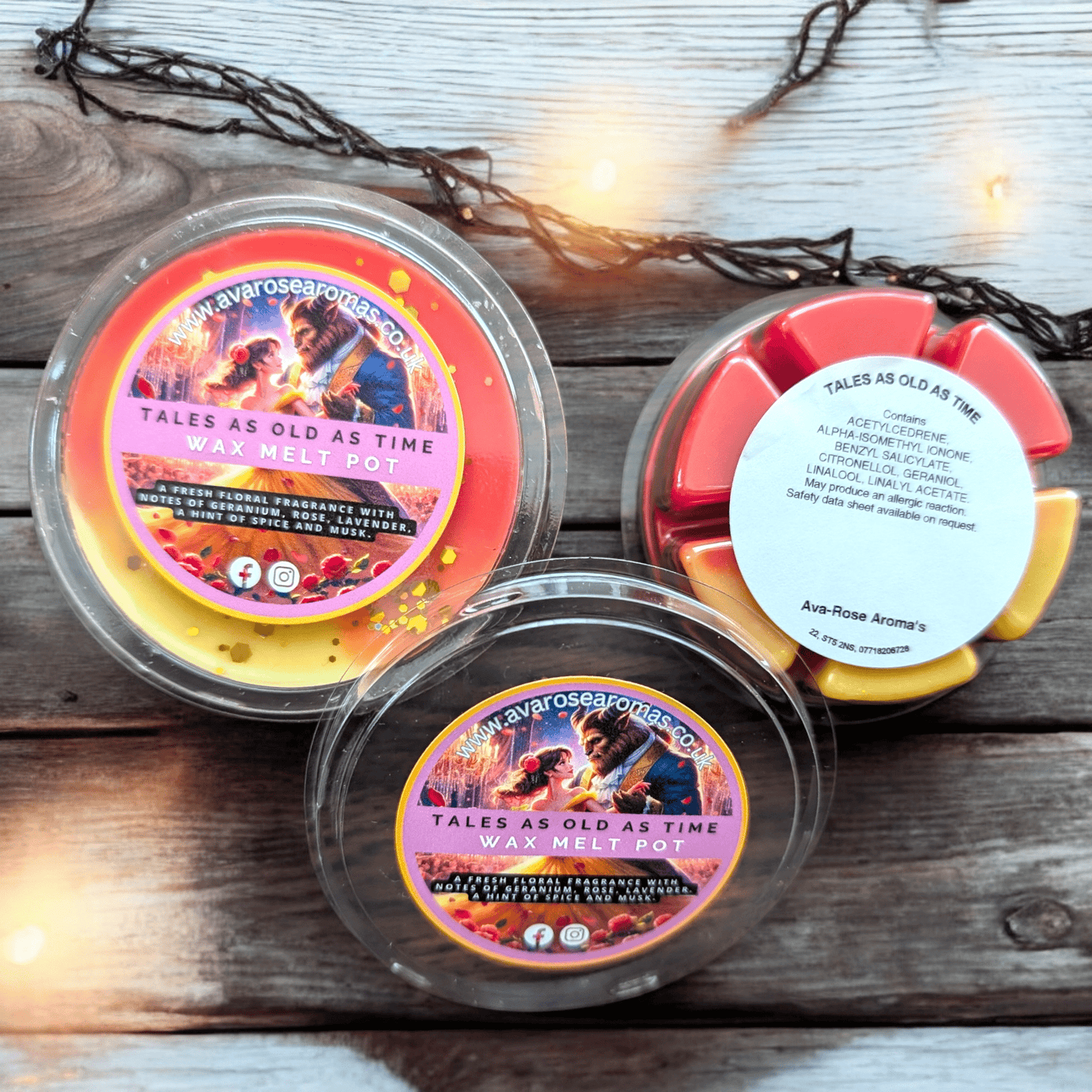 Tales As Old As Time - Wax Melt Segment Pot - avarosearomas