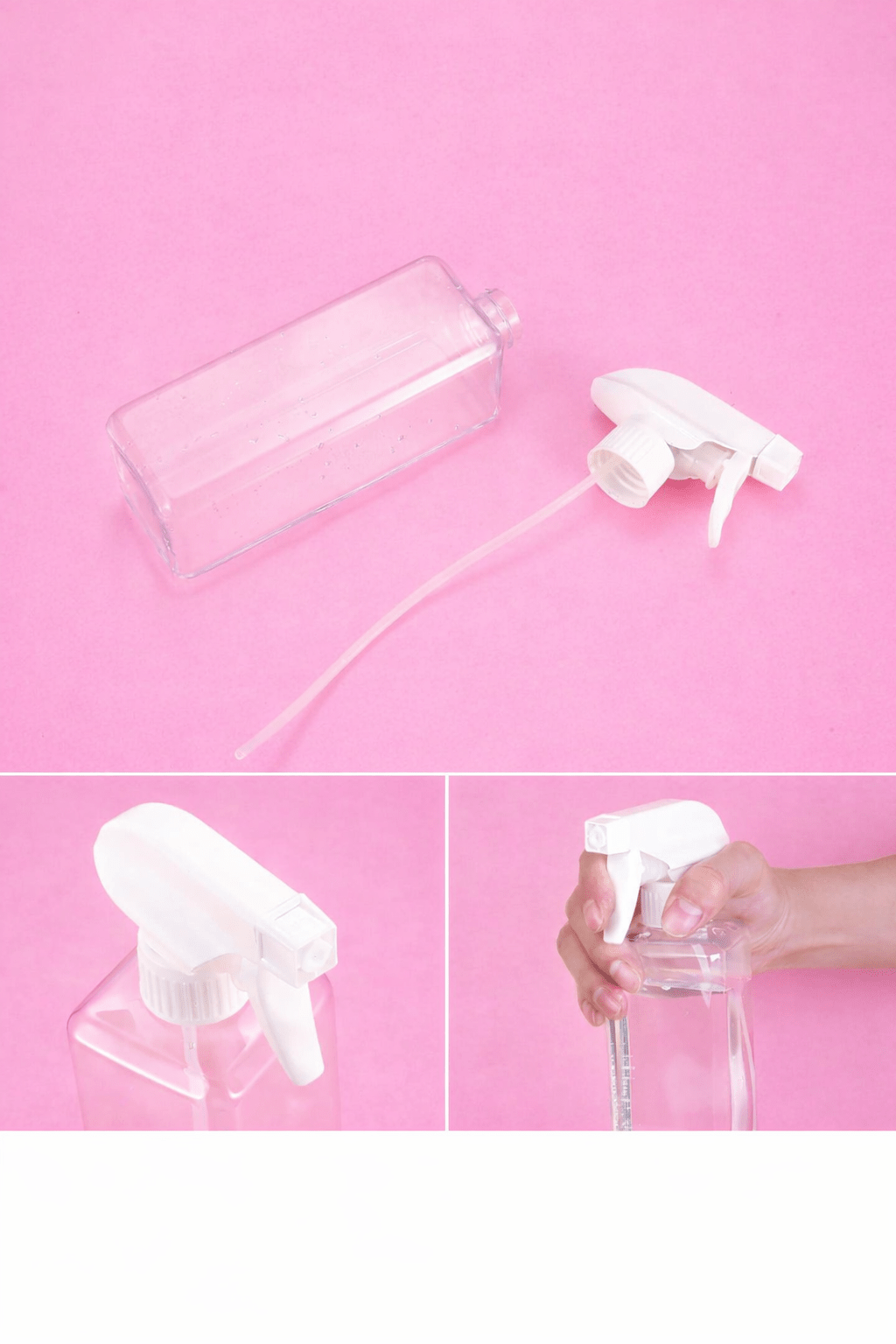 500ml Empty Spray Bottle - For Mixing Your Own Diluted Disinfectant - avarosearomas