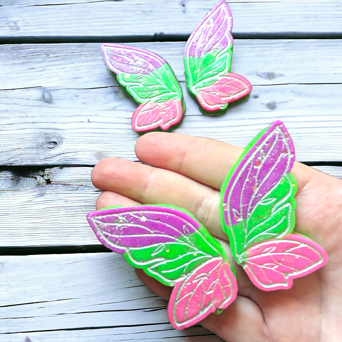 Rhubarb & Elderflower Fairy Wings