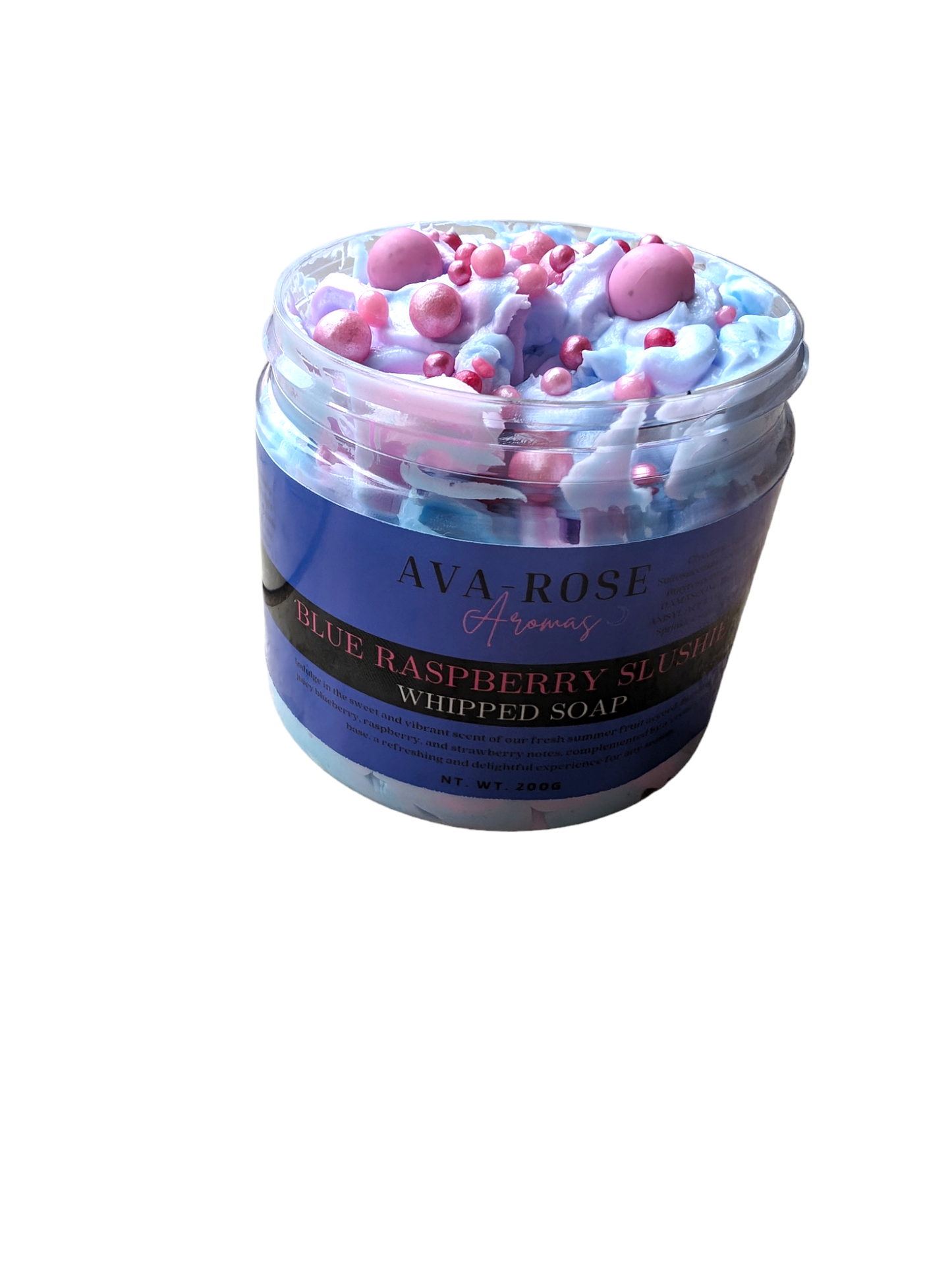 Blue Raspberry Slushie Whipped Soap