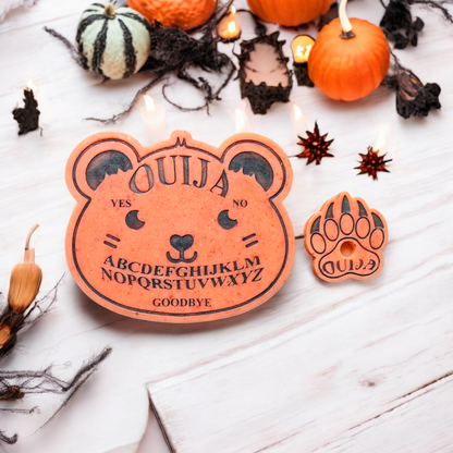 Autumn Woods & Pumpkin Ouija Bear