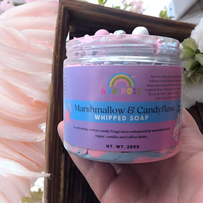 Marshmallow & Candyfloss Whipped Soap