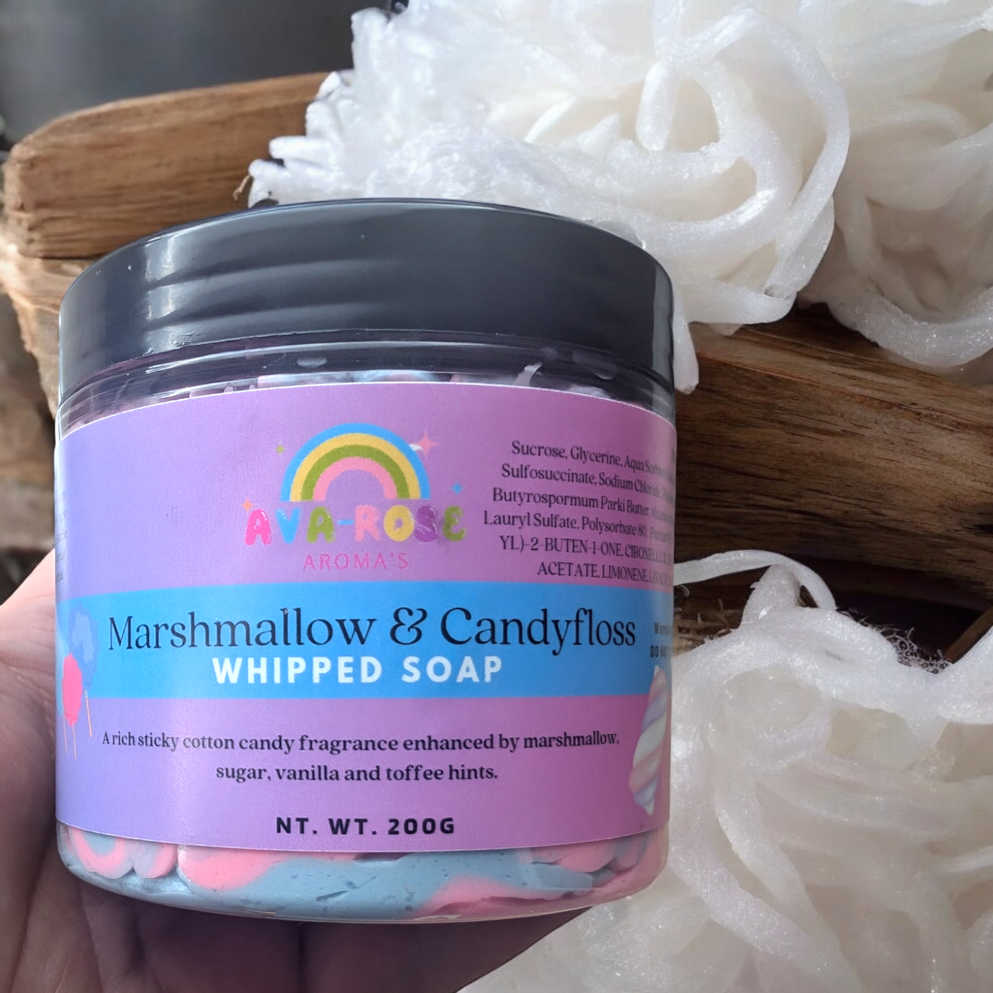 Marshmallow & Candyfloss Whipped Soap