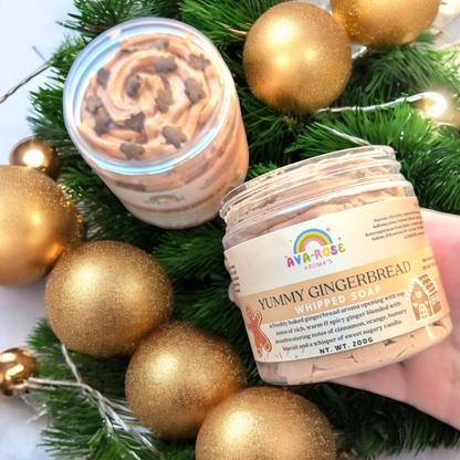 Yummy Gingerbread Whipped Soap