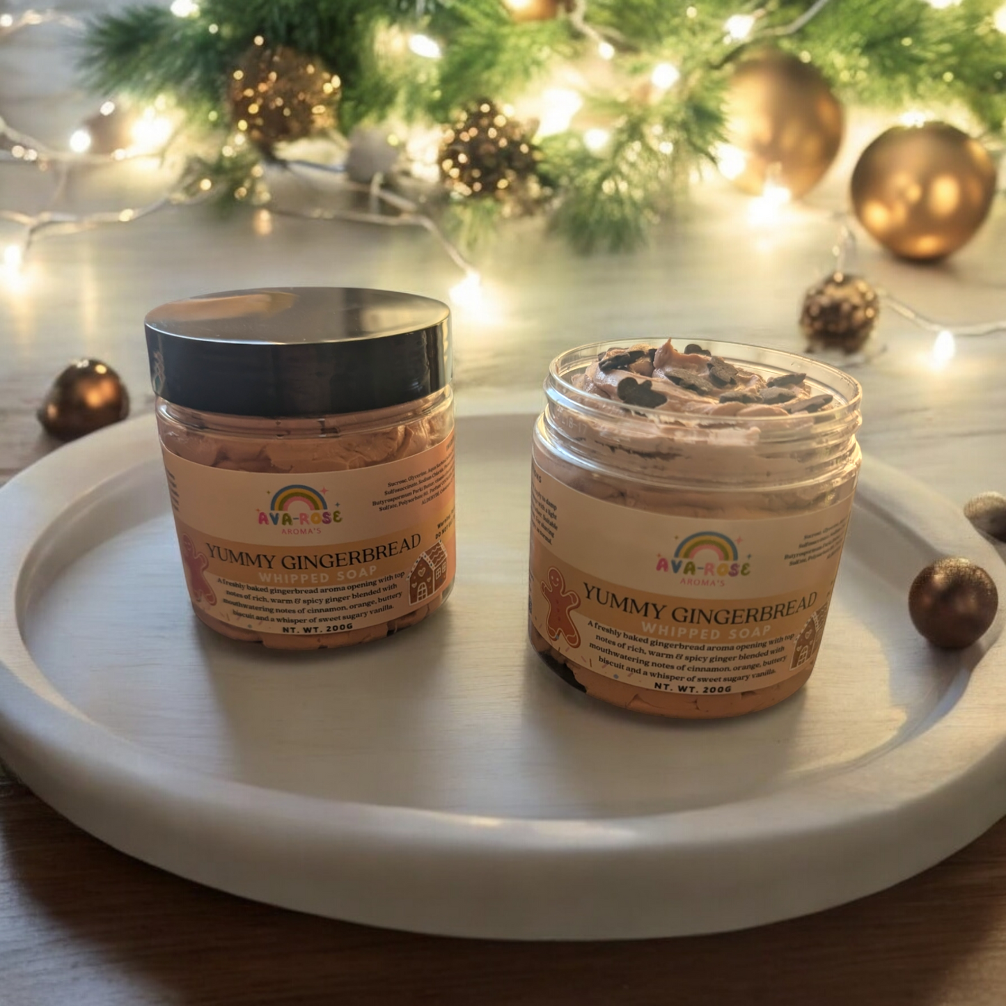 Yummy Gingerbread Whipped Soap