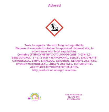 Adored - Heat Mini Wax Slab - avarosearomas