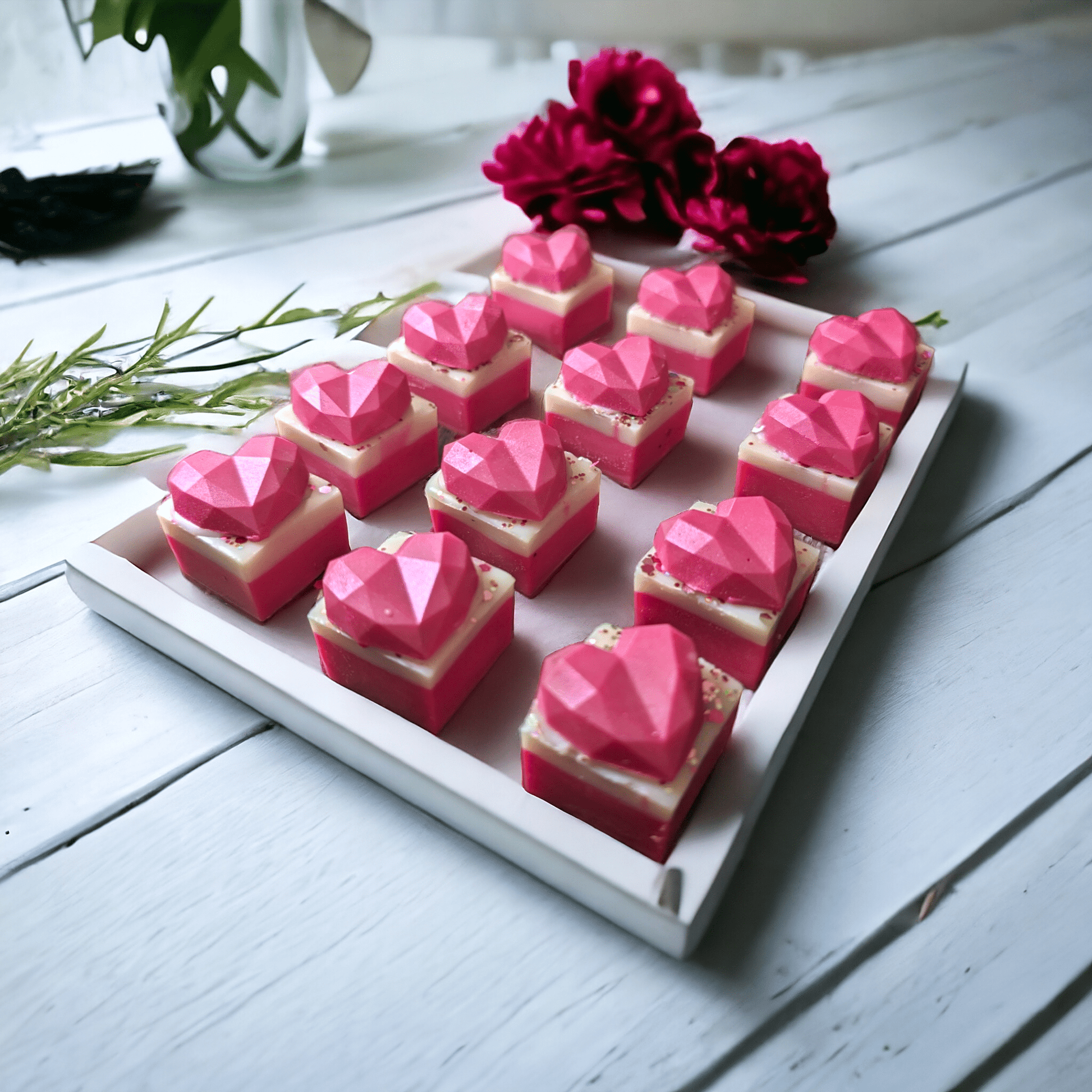 Adored - Heat Mini Wax Slab - avarosearomas