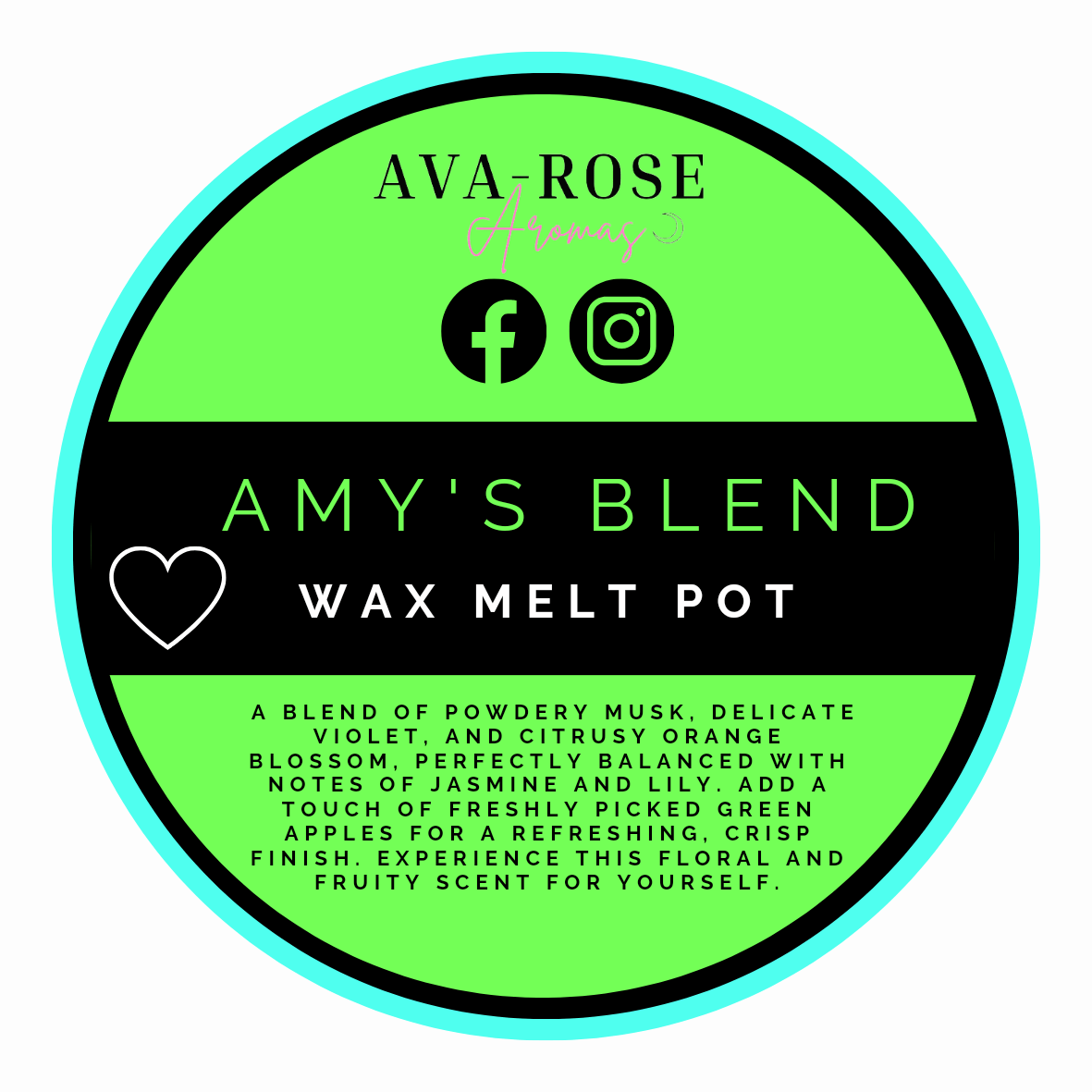 Amy's Blend 2oz Pot - avarosearomas