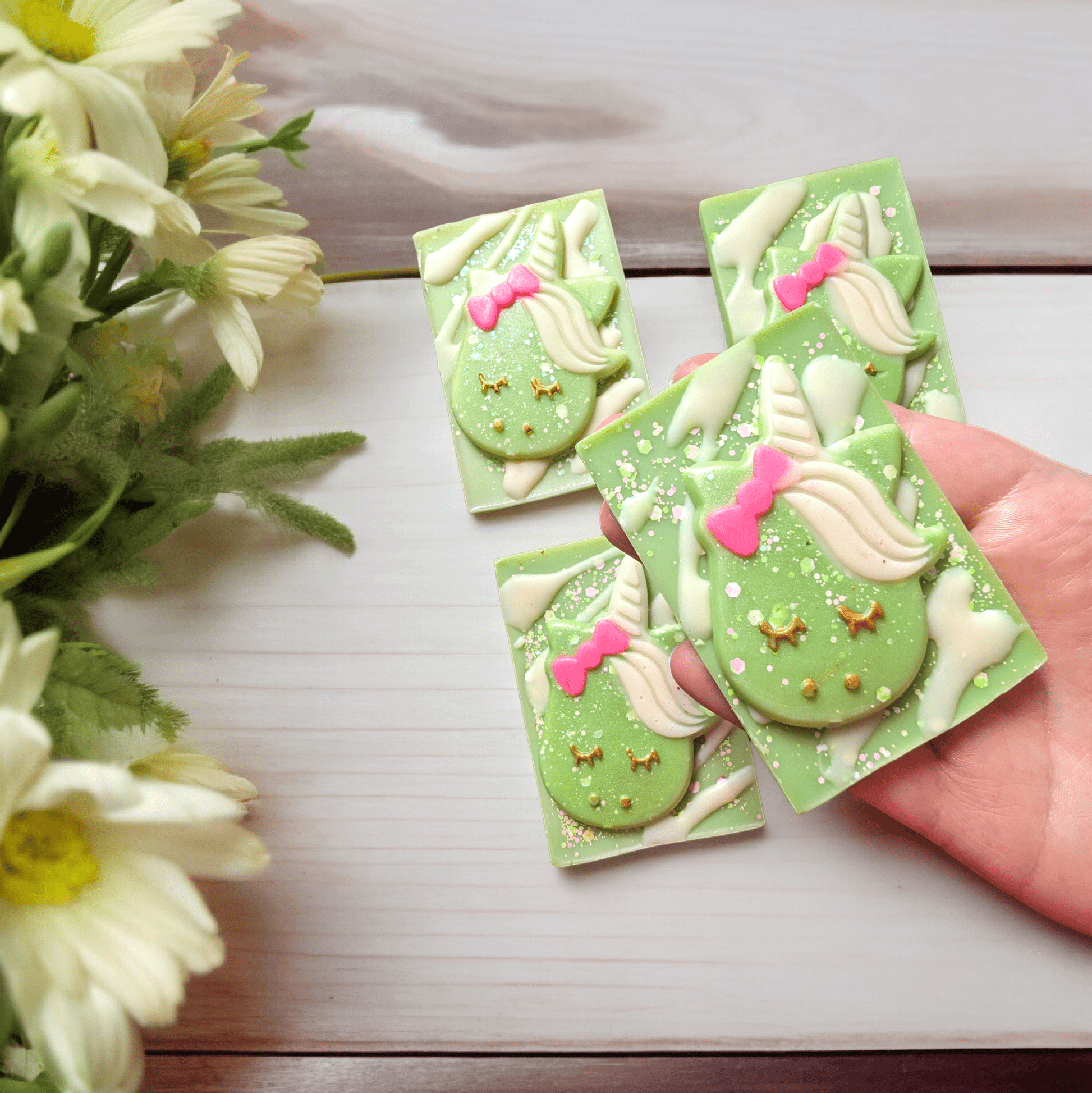 Apple Clean - Unicorn Wax Melt Slab - avarosearomas