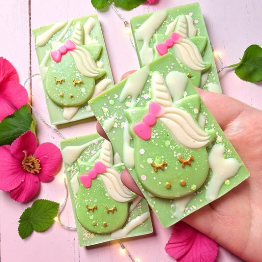 Apple Clean- Unicorn Wax Melt Slab - avarosearomas