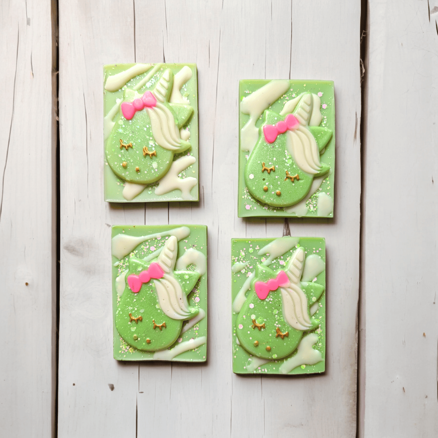 Apple Clean - Unicorn Wax Melt Slab - avarosearomas