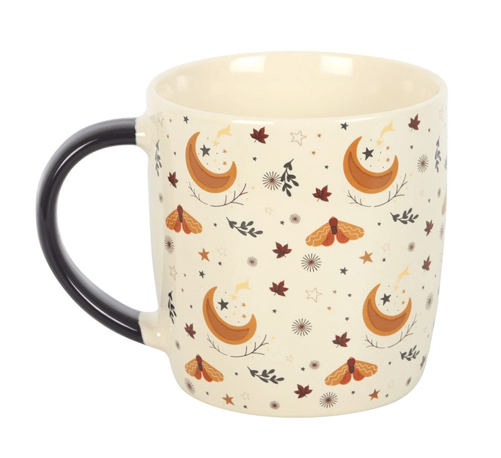 Autumn Magic Moon Print Mug - avarosearomas
