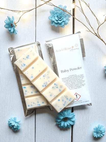 Baby Powder - Wax Melt Snap Bar - avarosearomas