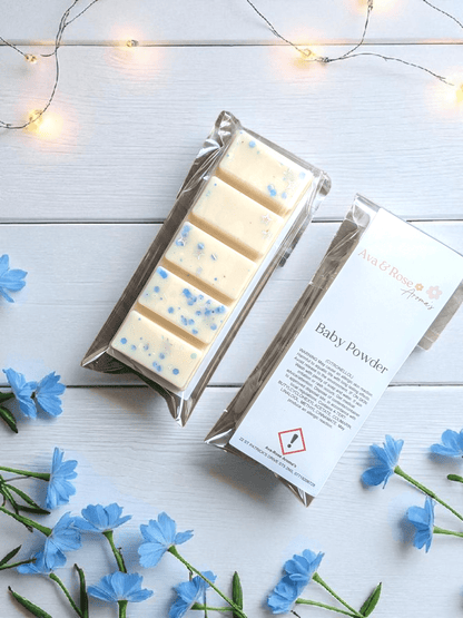 Baby Powder - Wax Melt Snap Bar - avarosearomas