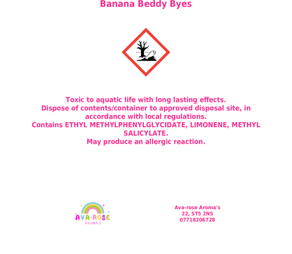 Banana Beddy Byes - Cloud Wax Melt Slab - avarosearomas
