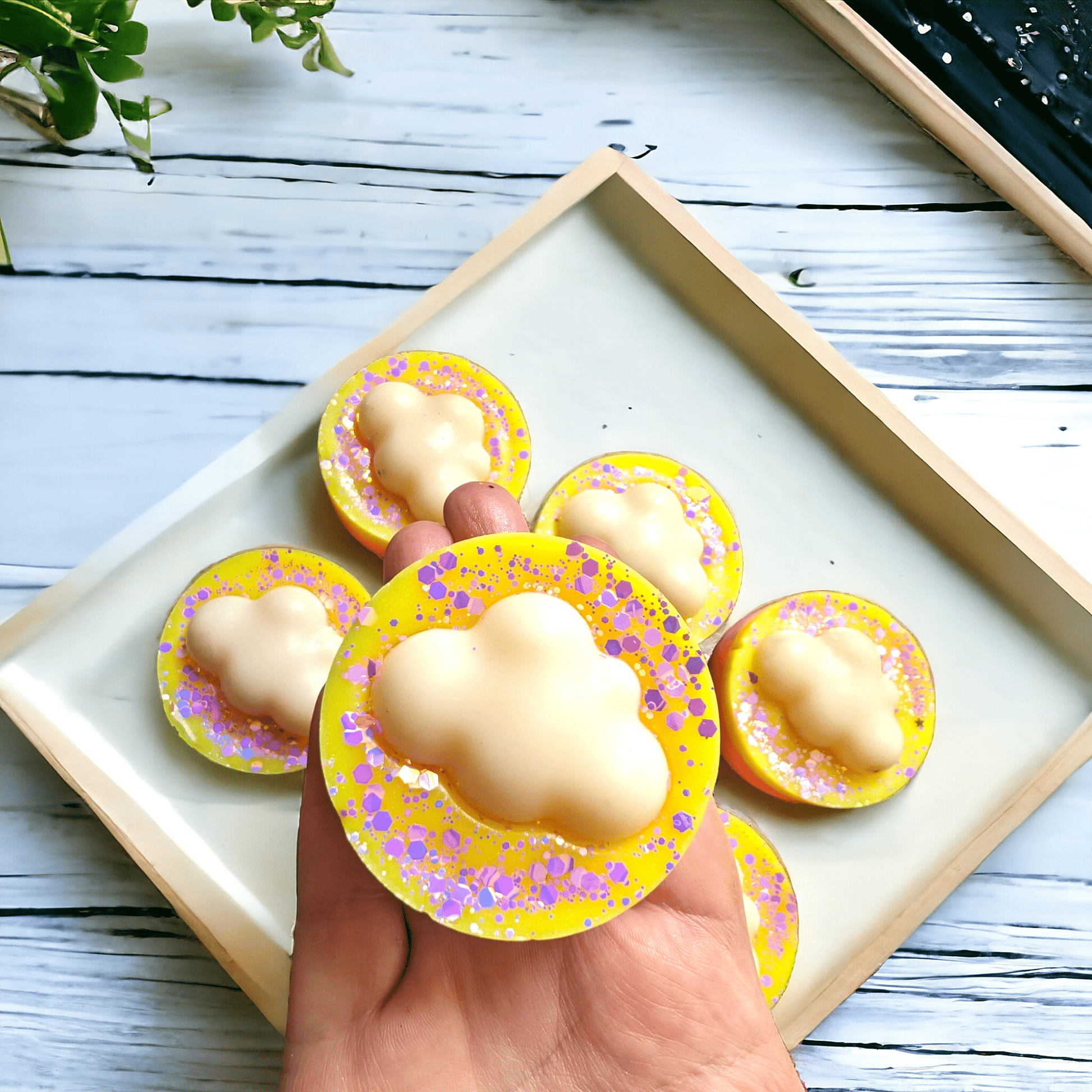 Banana Beddy Byes - Cloud Wax Melt Slab - avarosearomas