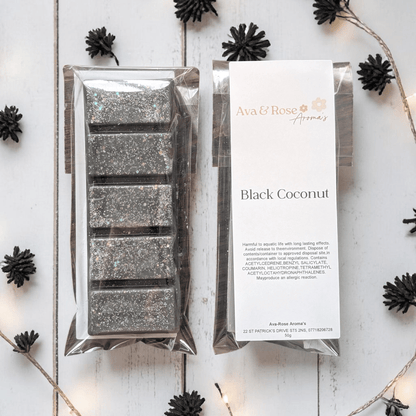 Black Coconut - Wax Melt Snap Bar - avarosearomas