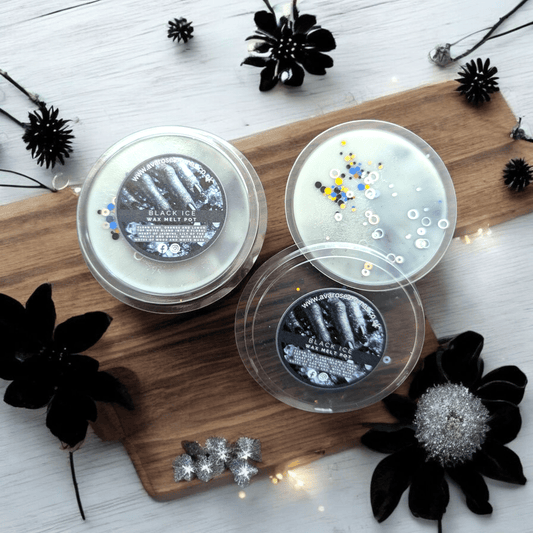 Black Ice - Wax Melt Segment Pot - avarosearomas