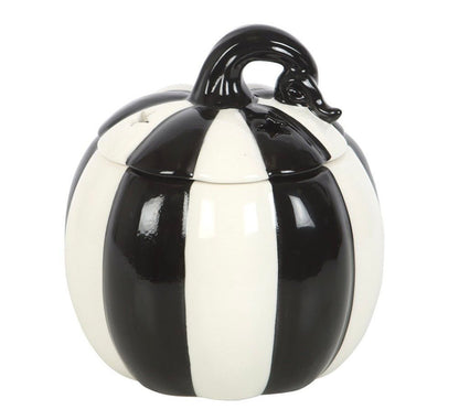 Black & White Pumpkin - Ceramic Burner - avarosearomas