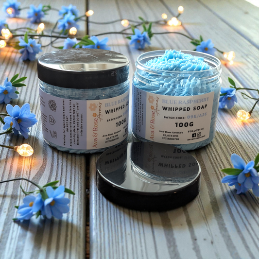 Blue Raspberry - Foaming Whipped Soap - avarosearomas