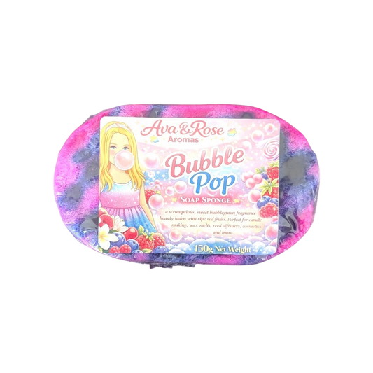 Bubble Pop- Exfoliating Soap Sponge - avarosearomas