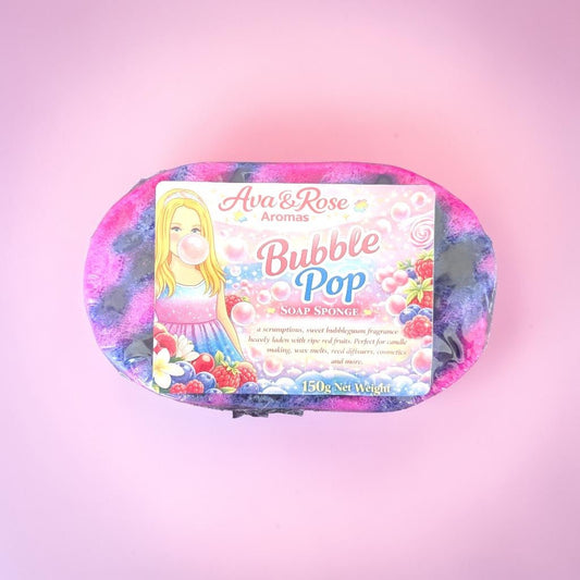 Bubble Pop- Exfoliating Soap Sponge - avarosearomas