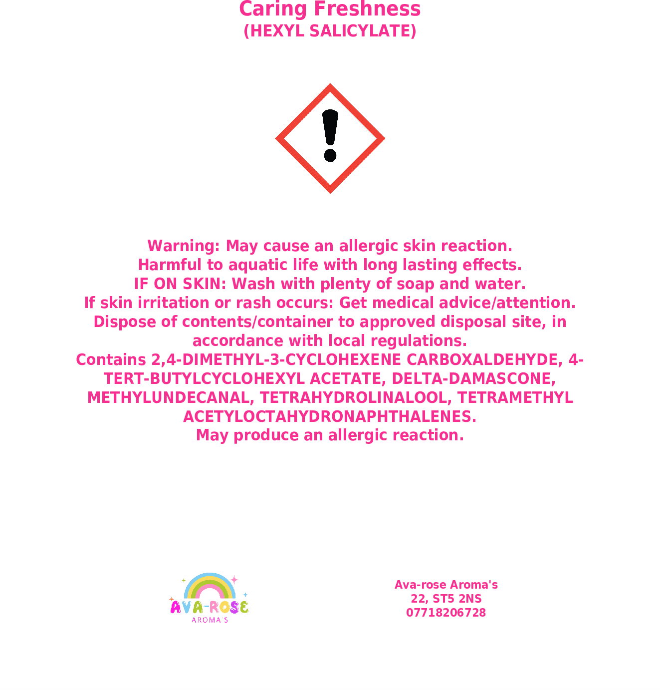 Caring Freshness - Washer Wax Melt - avarosearomas