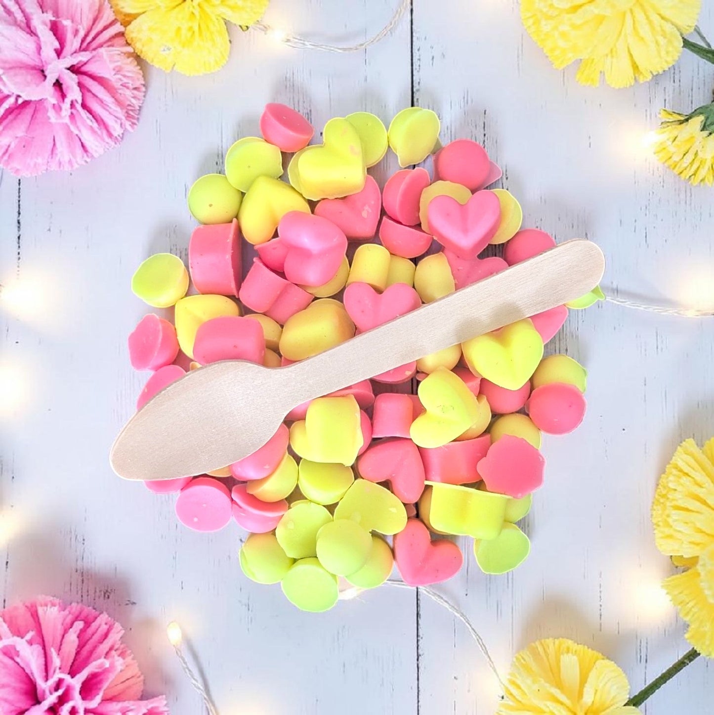 Chewy Lemonade - Heart Wax Melt Dot Scoopies - avarosearomas