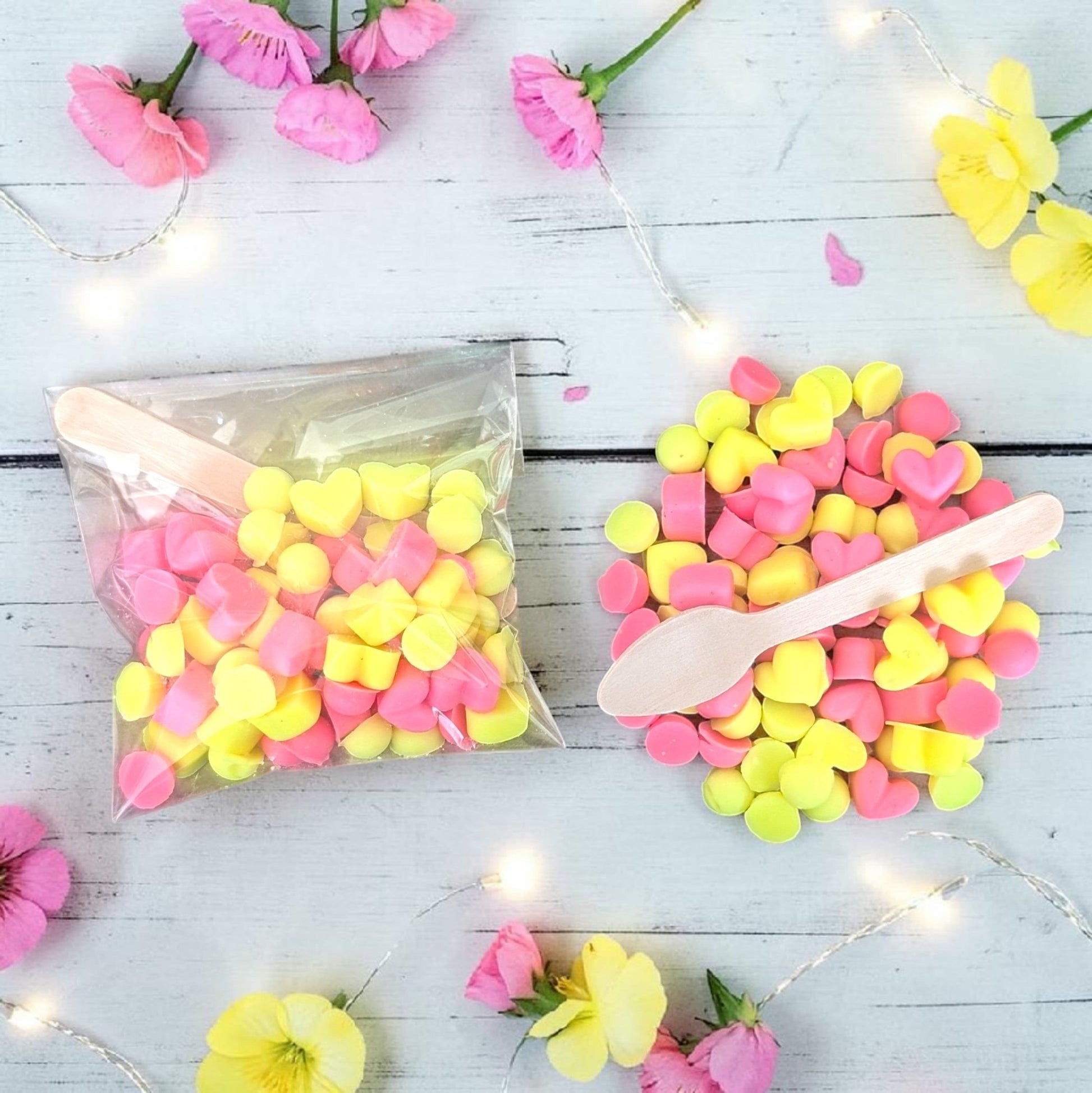 Chewy Lemonade - Heart Wax Melt Dot Scoopies - avarosearomas