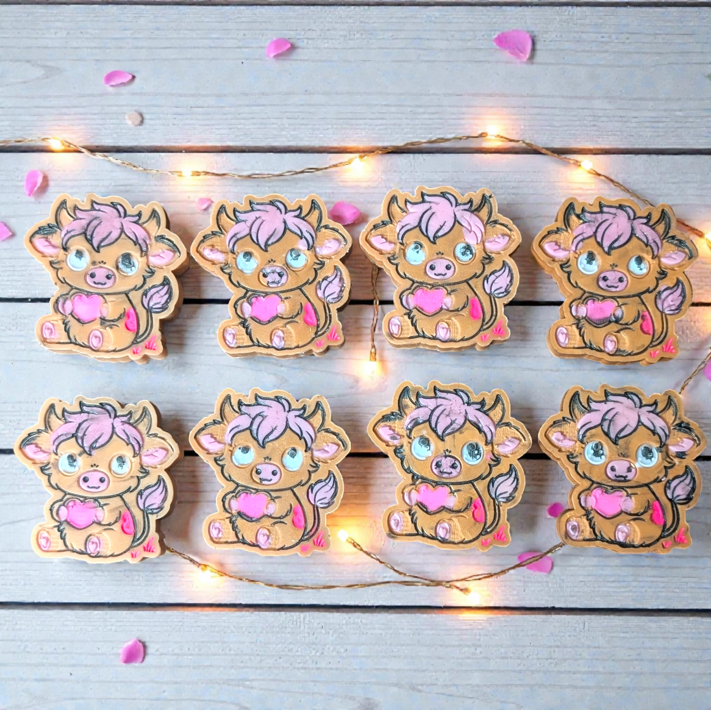 Chunky Knit Cardigan - Highland Cow Wax Melt - avarosearomas