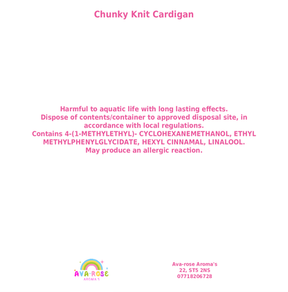 Chunky Knit Cardigan - Highland Cow Wax Melt - avarosearomas