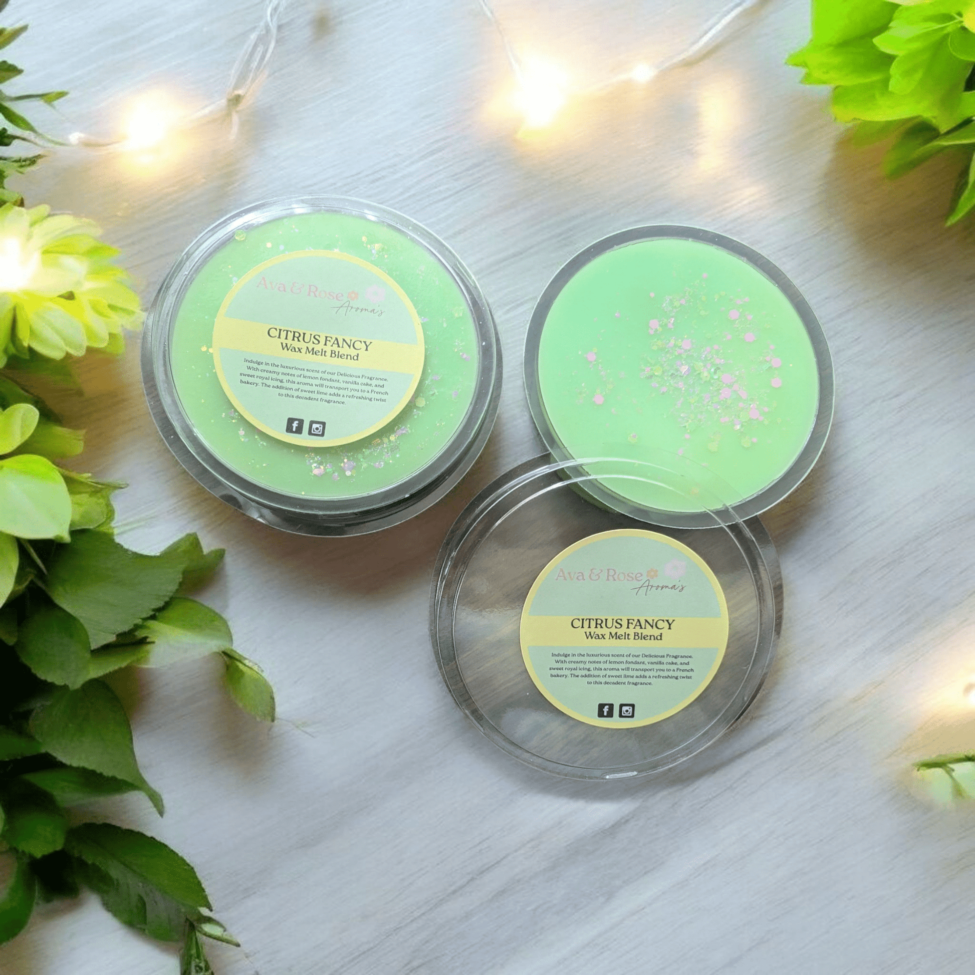 Citrus Fancy - House Blend Wax Melt Segment Pot - avarosearomas